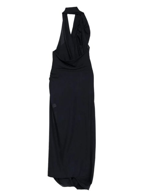 Vivienne Westwood halter-neck draped dress - Blue - zdjęcie produktu nr 2