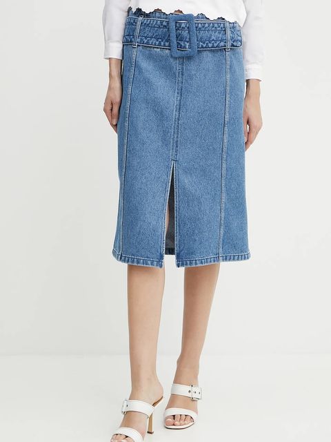 Patou spódnica jeansowa - zdjęcie produktu nr 1