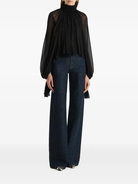KHAITE Dane stretch jeans - Blue - zdjęcie produktu nr 2