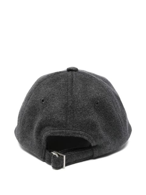 Jacquemus logo-embroidery baseball cap - Grey - zdjęcie produktu nr 2