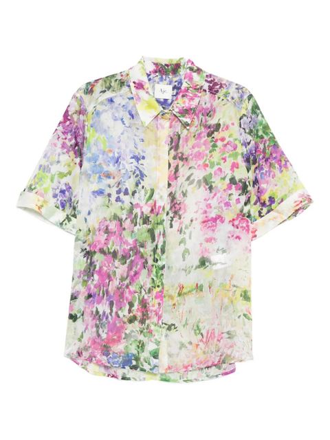 Aje Adina floral shirt - Pink