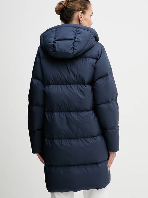 Tommy Hilfiger kurtka puchowa kolor granatowy zimowa WW0WW46535