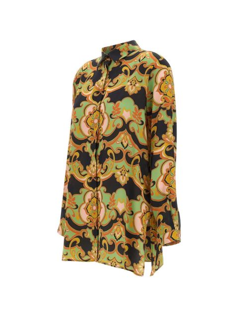 ETRO print buttoned shirt - Black - zdjęcie produktu nr 2