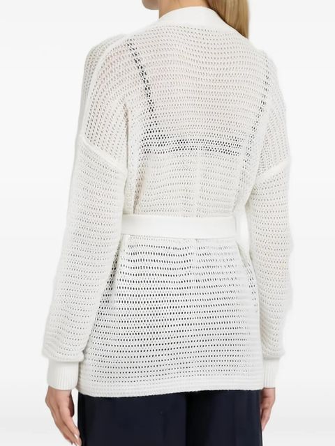 TWINSET tie-waist cardigan - White - zdjęcie produktu nr 2