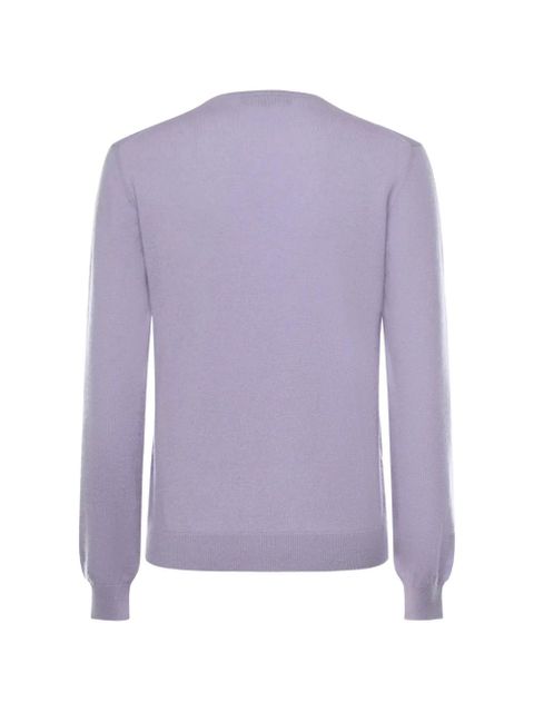 Loro Piana crew-neck sweater - Purple - zdjęcie produktu nr 2