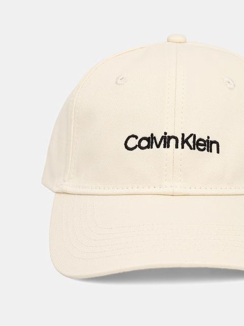 Calvin Klein Czapka z daszkiem damska bawełniana - zdjęcie produktu nr 1