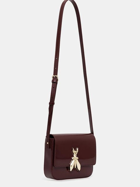 Patrizia Pepe torebka skórzana kolor brązowy 8B0303 L125 - zdjęcie produktu nr 2