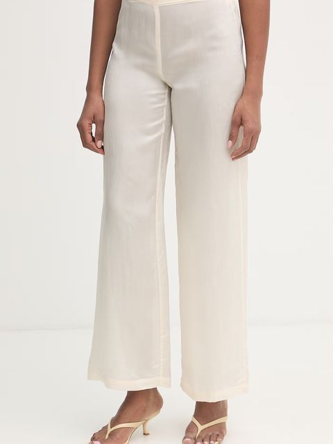 Patrizia Pepe spodnie damskie z wiskozy - zdjęcie produktu nr 1