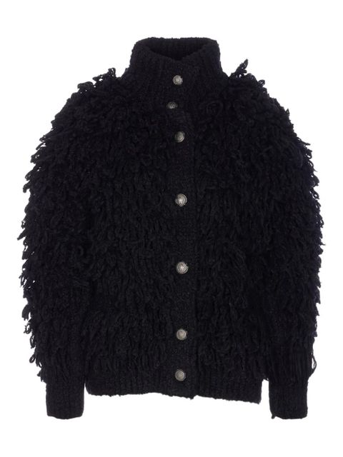Moncler Grenoble knitted button cardigan - Black - zdjęcie produktu nr 1