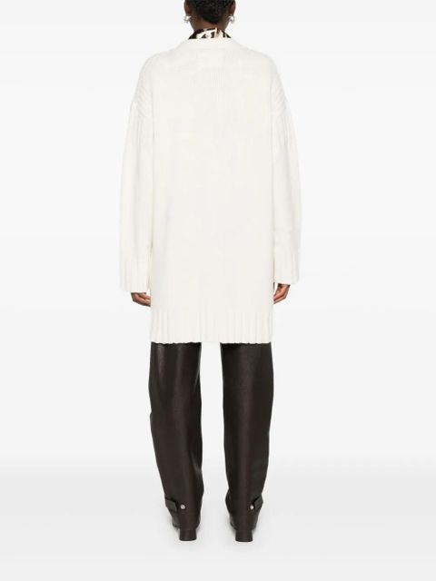Jil Sander V-neck cashmere cardigan - White
