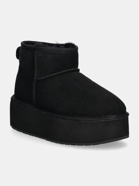 Emu Australia śniegowce zamszowe Stinger Micro Flatform kolor czarny W13082.BLAK - zdjęcie produktu nr 2
