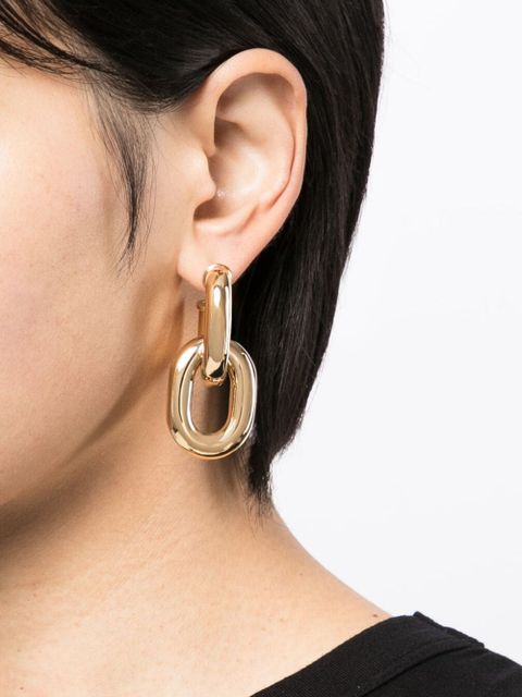 Rabanne chain link earrings - Gold