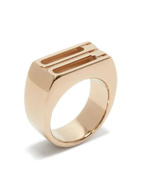 Victoria Beckham Frame signet ring - Gold - zdjęcie produktu nr 2