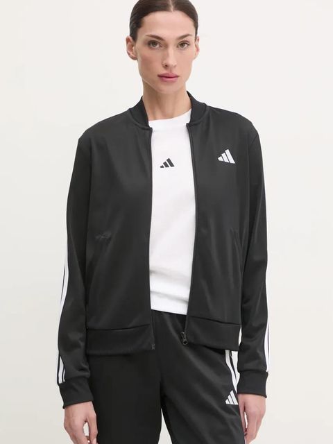 adidas dres 3-Stripes damski kolor czarny JD5434