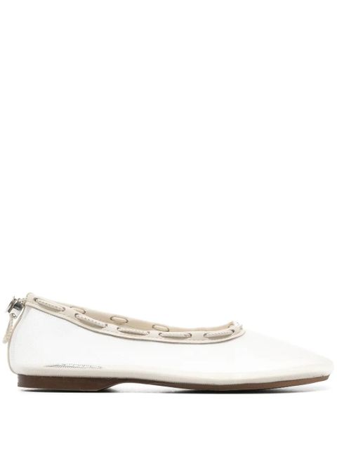 ALOHAS mesh ballet flats - White - zdjęcie produktu nr 1