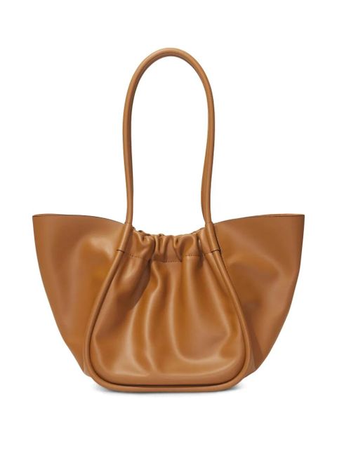 Proenza Schouler large ruched tote bag - Brown - zdjęcie produktu nr 2