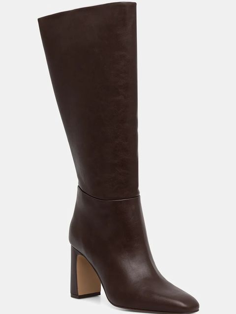 Steve Madden kozaki Speedway damskie kolor brązowy na słupku 11003284 - zdjęcie produktu nr 1