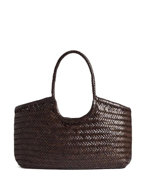 DRAGON DIFFUSION Big Nantucket handwoven big tote bag - Brown - zdjęcie produktu nr 1