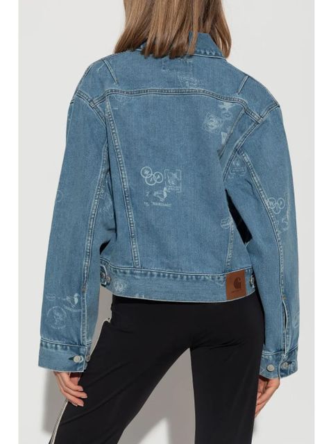 Carhartt WIP graphic-print jacket - Blue - zdjęcie produktu nr 2