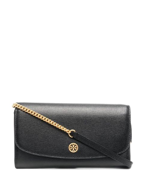 Tory Burch Robinson chain wallet - Black - zdjęcie produktu nr 1