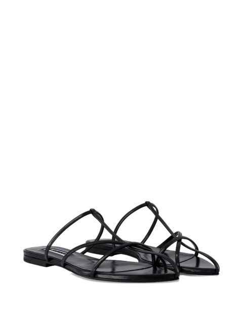 Jil Sander pointed-toe sandals - Black - zdjęcie produktu nr 2