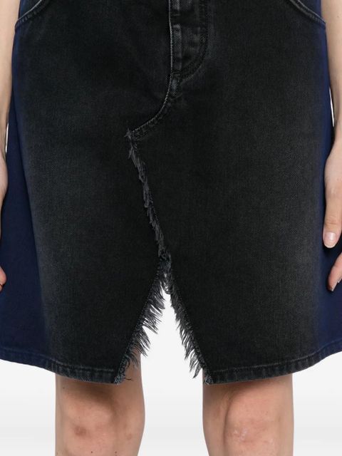 Off-White Spray Jil denim skirt - Blue
