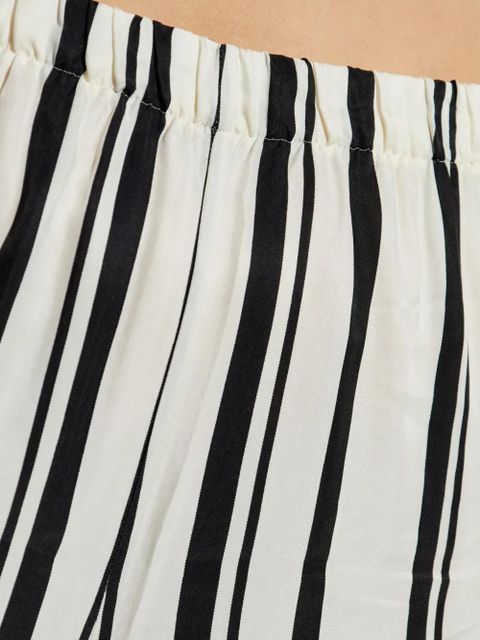 ANINE BING striped trousers - Neutrals