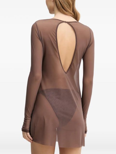 Bond-eye Gisele open-back mini dress - Brown - zdjęcie produktu nr 2