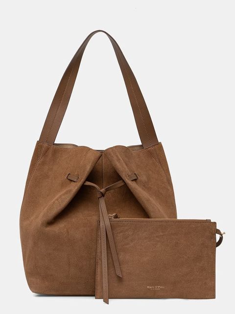 Marc O'Polo Torebka shopper damska zamszowa - zdjęcie produktu nr 1