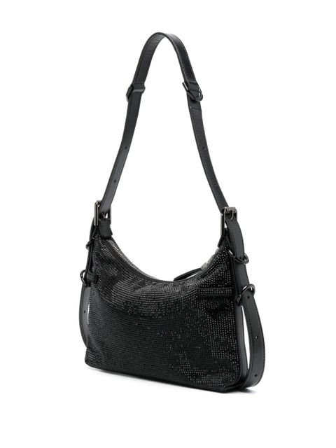 Givenchy rhinestone-embellished shoulder bag - Black