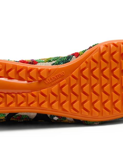 Valentino Garavani Chromathon lave-up fastening sneakers - Neutrals