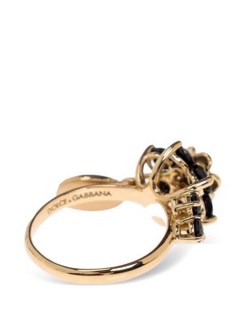Dolce & Gabbana flower pendant ring - Gold