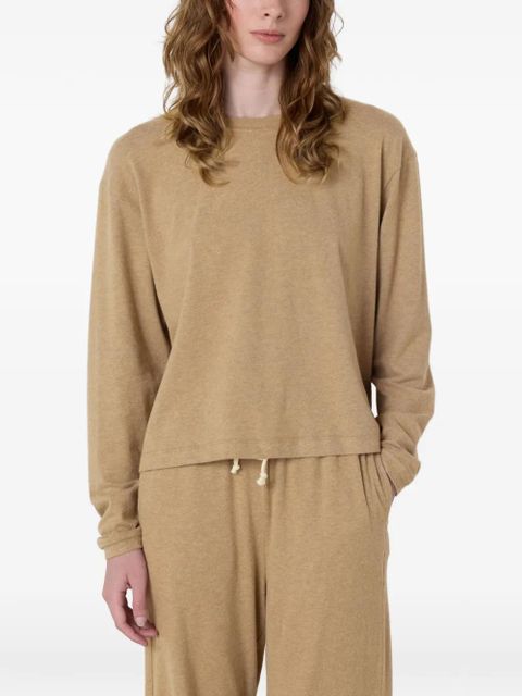 American Vintage Ypawood long-sleeved T-shirt - Neutrals