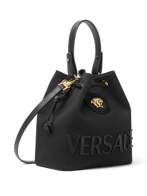 Versace La Medusa bucket bag - Black - zdjęcie produktu nr 2