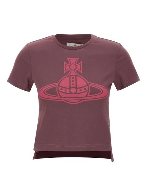 Vivienne Westwood Paris Orb Mini Peru T-shirt - Red - zdjęcie produktu nr 1