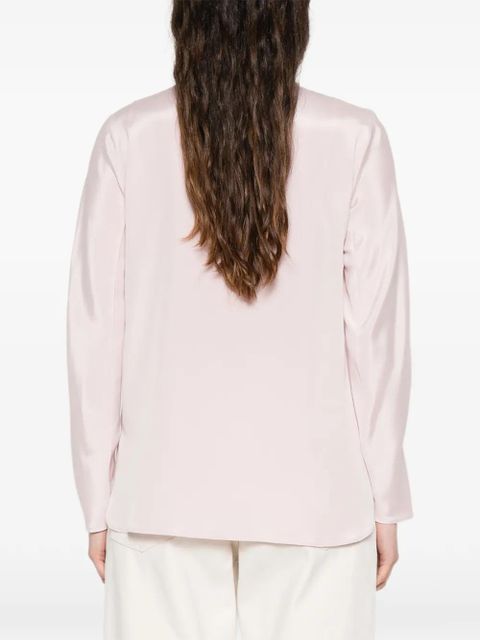 Max Mara Mxpmitico keyhole-detail blouse - Pink
