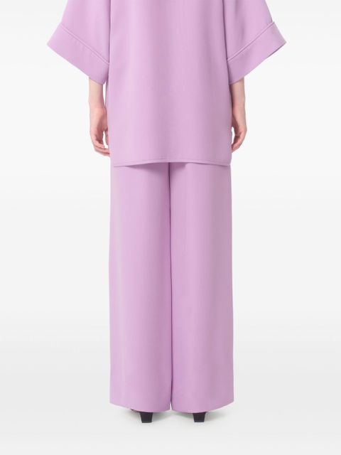 Valentino Garavani Cady Couture trousers - Purple