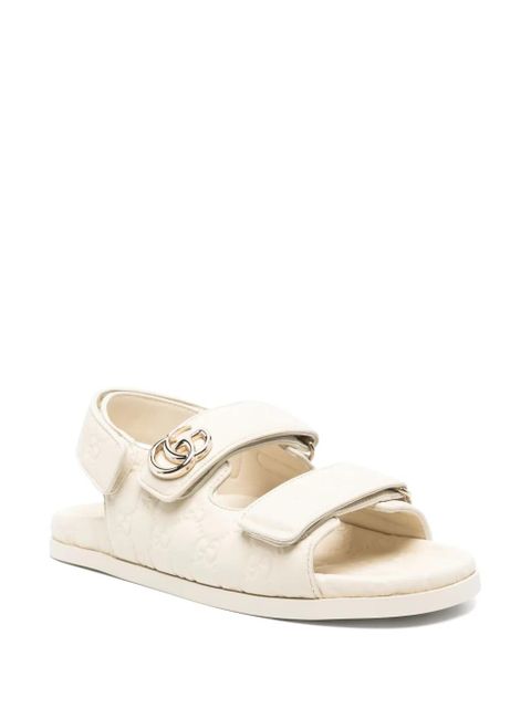 Gucci leather sandals - Neutrals