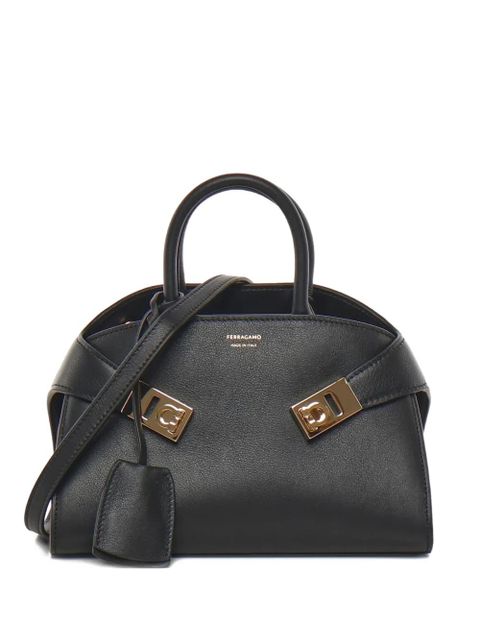 Ferragamo XS Hug tote bag - Black - zdjęcie produktu nr 1