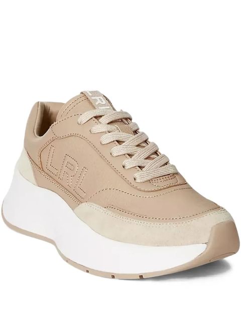 Lauren Ralph Lauren Franky panelled sneakers - Neutrals - zdjęcie produktu nr 1