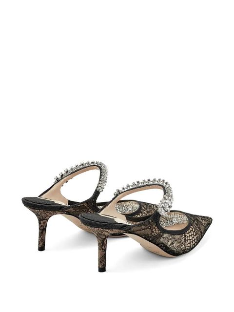 Jimmy Choo Bing 65mm mules - Black