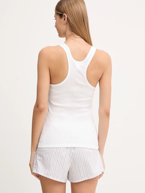 Calvin Klein Underwear top bawełniany 3-pack kolor szary LV00QS7493