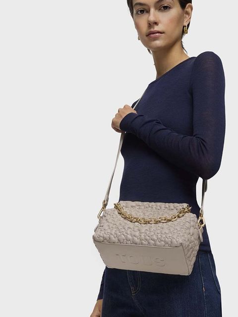 Tous torebka kolor beżowy 2002132243