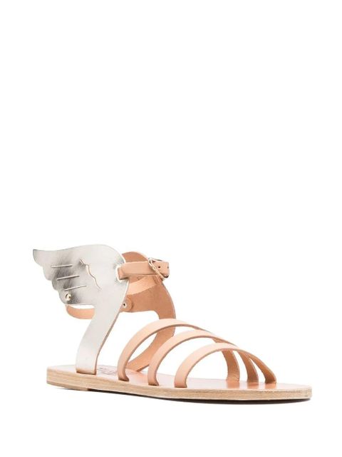 Ancient Greek Sandals leather wing-design sandals - Neutrals