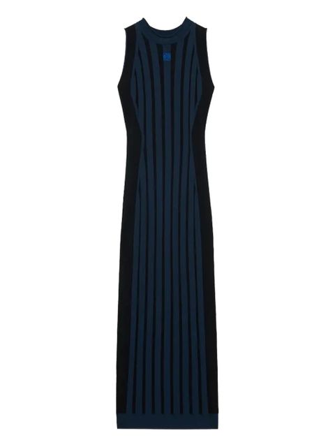 LOEWE striped sleeveless midi dress - Blue - zdjęcie produktu nr 2