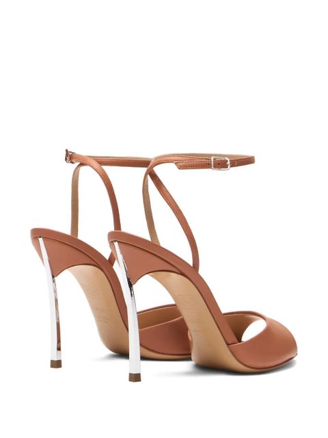 Casadei Blade heeled sandals - Neutrals
