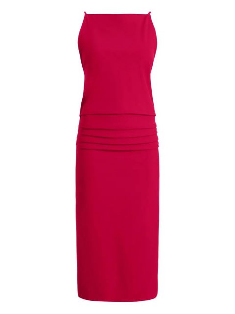 Proenza Schouler Priya midi dress - Red - zdjęcie produktu nr 1