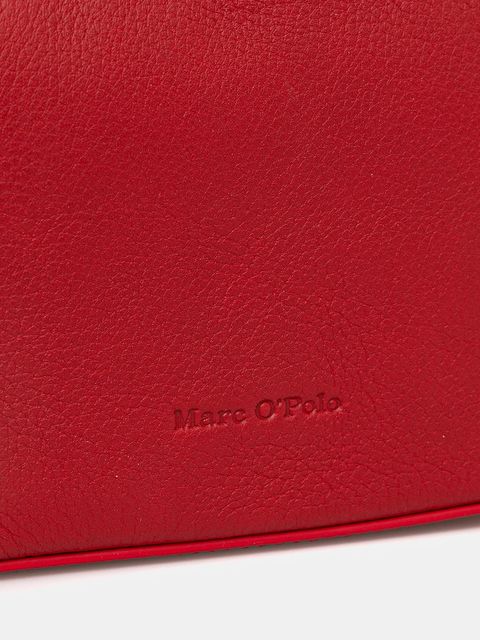 Marc O'Polo torebka skórzana kolor czerwony 5000009087