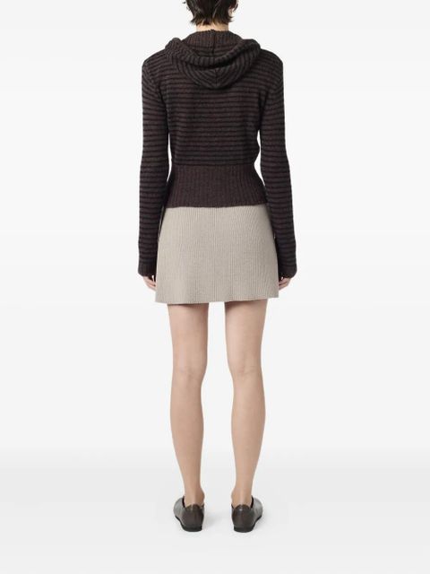 OUR LEGACY Compact long-sleeve cardigan - Brown