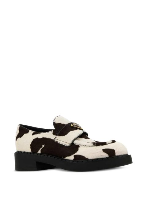 Prada animal-pattern loafers - White - zdjęcie produktu nr 2